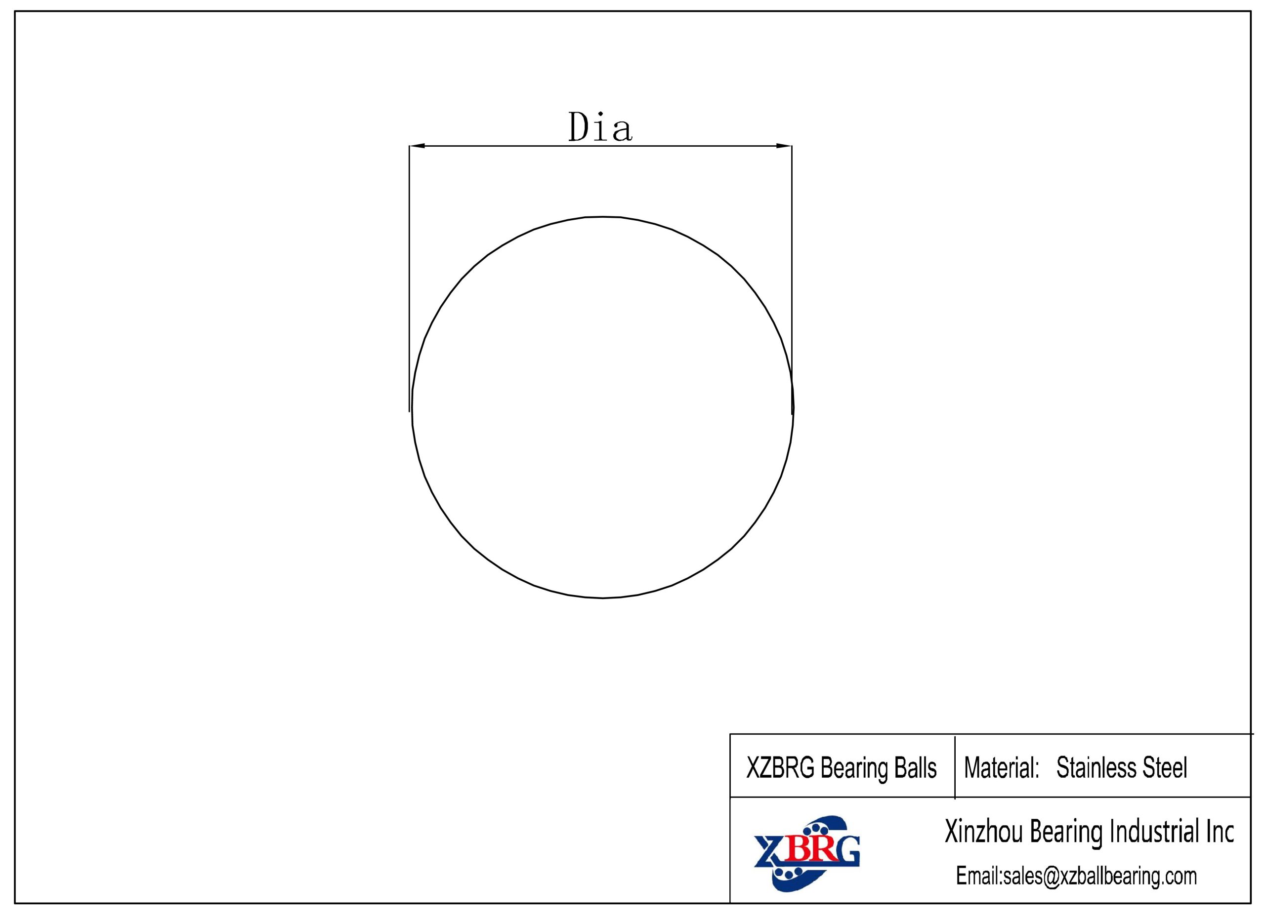 AISI 440C Stainless Steel Balls 1 3/16 inch